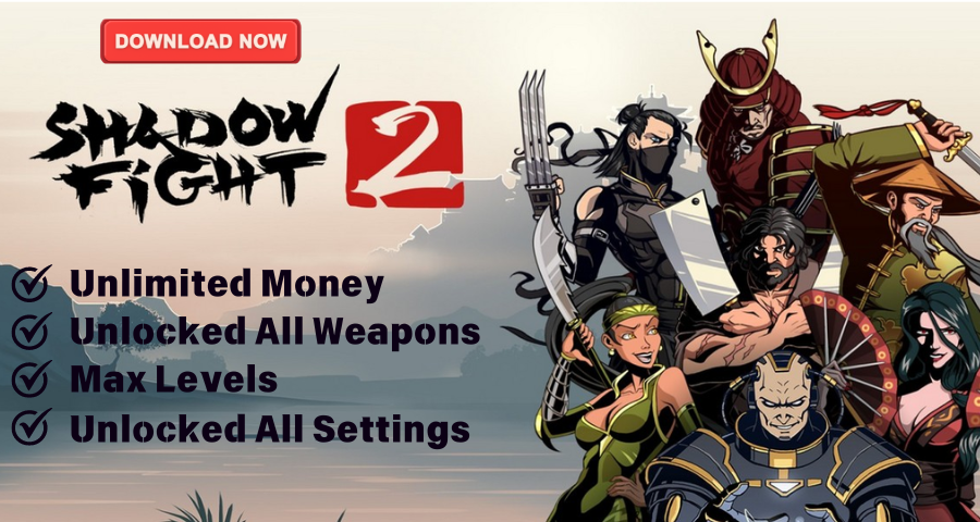 Download Shadow Fight 2 APK (Unlimited Money & Unlocked All)