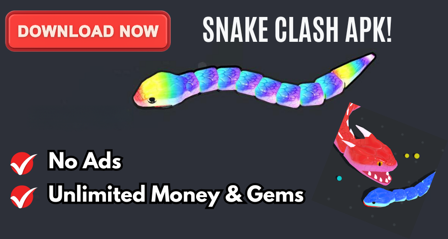 Download Snake Clash APK for Android – Unlimited Money & Gems!