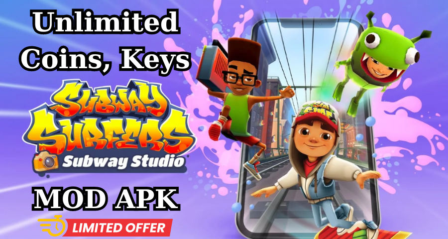 Download Subway Surfers Mod Apk (Unlimited Coins & Keys) – Latest Version